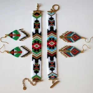 collection tikal en perles miyuki tissées